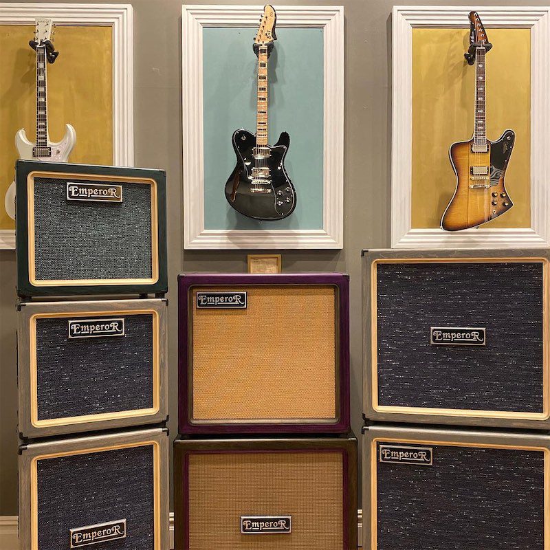 Guitar amps at Relic Music Shop